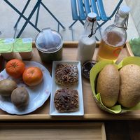 Vegan breakfast  at Da La Babi in Arco