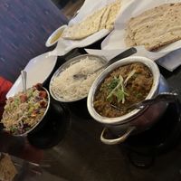 Yummy and totally vegan  at Taaza Bistro in Greensboro