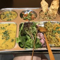Ayurvedic tasting platter at Nalinis Wholesome Streetfood in Bondi Beach
