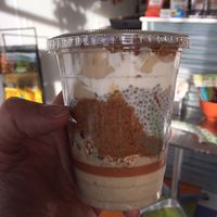 Banana cream pie at Juice Amour in Burlington