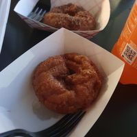 Vegan donut at Evolve Modern Vegan Kitchen in Daytona Beach