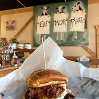 BBQ sandwich  at Evolve Modern Vegan Kitchen in Daytona Beach