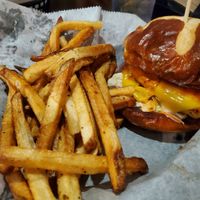 Bbq chickn with cheez added at Evolve Modern Vegan Kitchen in Daytona Beach