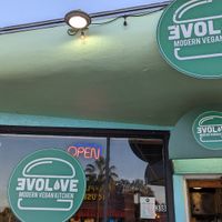 Store front at Evolve Modern Vegan Kitchen in Daytona Beach