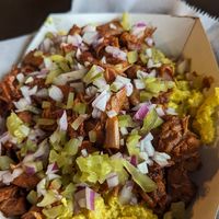 BBQ Pork Mac n Cheese at Evolve Modern Vegan Kitchen in Daytona Beach