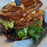 Chili Cheeseburger at Evolve Modern Vegan Kitchen in Daytona Beach