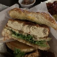 Chick’n sandwich  at Evolve Modern Vegan Kitchen in Daytona Beach