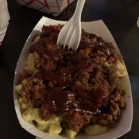 Mac n cheese with chili  at Evolve Modern Vegan Kitchen in Daytona Beach