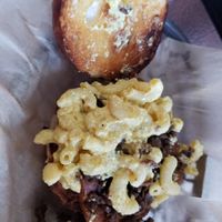 Sloppy dog at Evolve Modern Vegan Kitchen in Daytona Beach