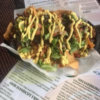 Nachos at Evolve Modern Vegan Kitchen in Daytona Beach