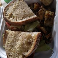 Vegan BLT at Coco's Cafe in Jasper