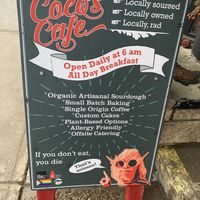 Great for vegans  at Coco's Cafe in Jasper