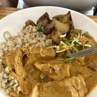 Strogonoff de tofu e cogumelos  at Urbã Cozinha Vegana in Sao Paulo