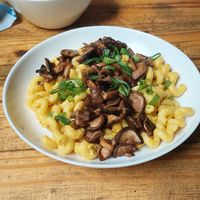 Mac and Cheese at Urbã Cozinha Vegana in Sao Paulo