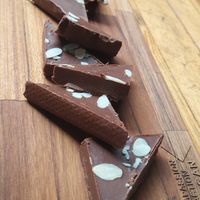 Fudge (double portion) at Urbã Cozinha Vegana in Sao Paulo