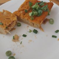 Entrada: torta de palmito at Urbã Cozinha Vegana in Sao Paulo