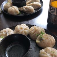 Vegan and vegetarian momos at Tenz Momo - Lochergut in Zurich