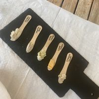 Cheese platter  at The Vreamery in Paso Robles