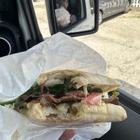 Plant based ham panini  at The Vreamery in Paso Robles