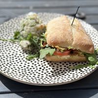 Caprese Panini   at The Vreamery in Paso Robles