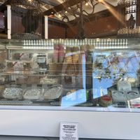 Cheese counter   at The Vreamery in Paso Robles