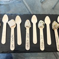 Cheese sampler   at The Vreamery in Paso Robles