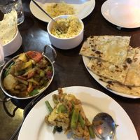 Delicious vegetable curry with extra vegetables!! Yummy!  at Goa Indian Fusion in Gold Coast
