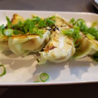 Vegetarian gyoza at Harajuku Gyoza in Broadbeach