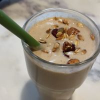 Nut smoothie  at Earth Cafe @ Waterfield in Mumbai