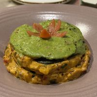 Lasagna is a must!   at Earth Cafe @ Waterfield in Mumbai