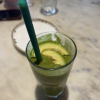 avocado smoothie  at Earth Cafe @ Waterfield in Mumbai