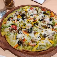 Gluten free Vegan Pizza at Earth Cafe @ Waterfield in Mumbai