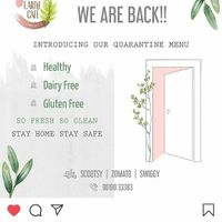 Covid lockdown delivery and takeaway update (18 May 2020) at Earth Cafe @ Waterfield in Mumbai