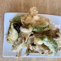 Fried vegetables  at Hanmin's 한민이의 in Busan