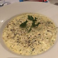 Cheesy vegetarian gnocchi  at Bella Cosi in Chermside