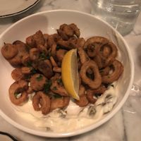Fritto misto  at Radis in Montreal