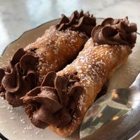 Restaurant Radis - Chocolate cannolis at Radis in Montreal