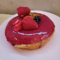 Raspberry at COCO Donuts in Brussels