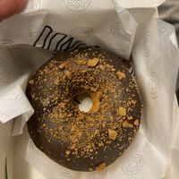 speculoos choc doughnut  at COCO Donuts in Brussels