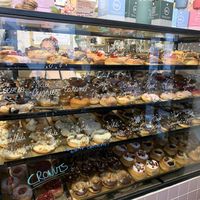 Full doughnut case! at COCO Donuts in Brussels