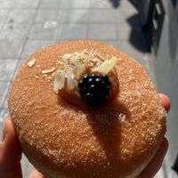 Apple filled donut: not good, dry, almost no filling   at COCO Donuts in Brussels