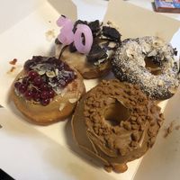 Vegan donuts at COCO Donuts in Brussels