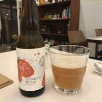 Local beer at ZìRán Shú - Clean & Wild Eats in Tainan