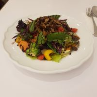 Mushrooms and grilled veg with balsamic salad at ZìRán Shú - Clean & Wild Eats in Tainan