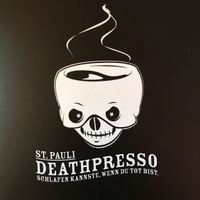Their signature espresso, quite strong and awakening ;-) at Death Presso in Hamburg