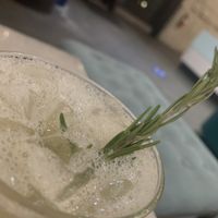 Esmeralda with gin! Delish at Lola 55 in San Diego