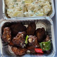 Salada de maionese igualzinha à tradicional at Picanha's Grill in Porto Alegre