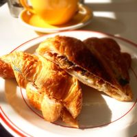 Shroom, marmite and sage croissant at The Fields Beneath in North West London