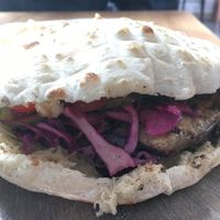 Patlidžan at Balkan Treat Box in Webster Groves