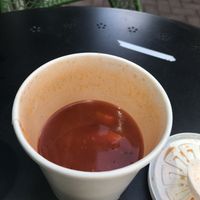 Soup was very oily - the oil rimmed the sides as I got further down the cup  at Rhino Market & Deli in Charlotte